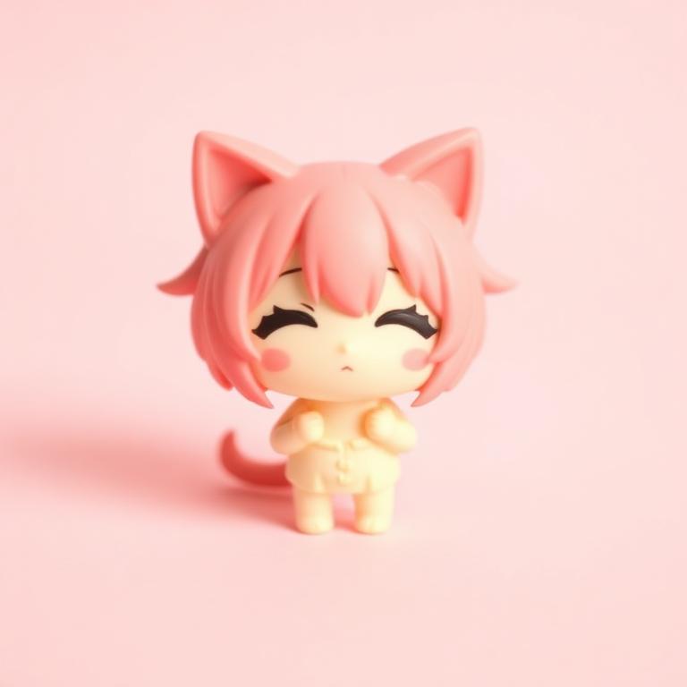 Nyaa-chan Chibi figure from Catgirl Café